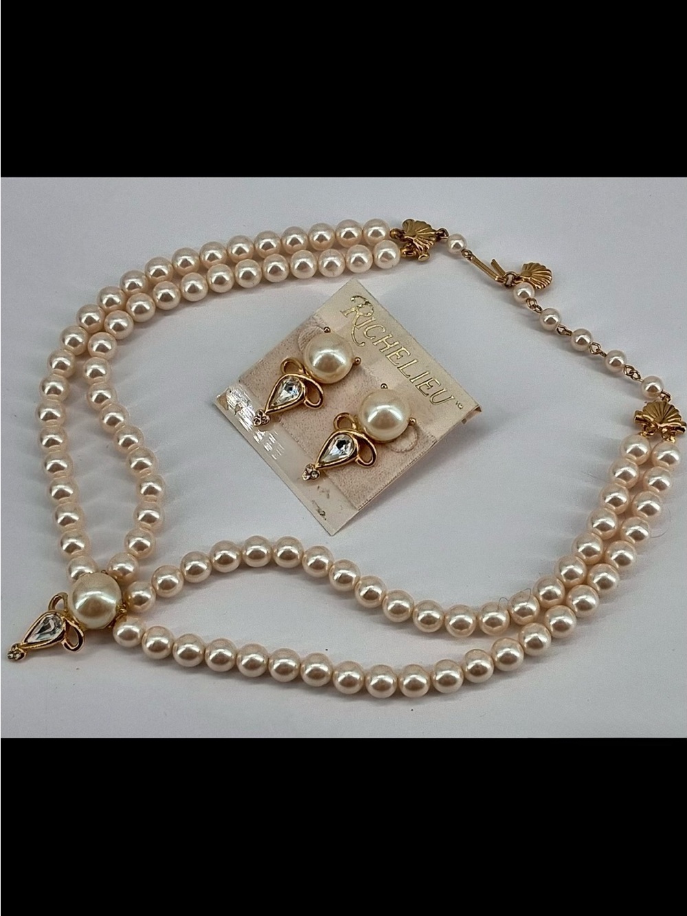 RICHELIEU Pearl Necklace Set